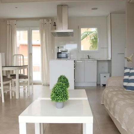 아파트 Les Portelles Del Mar 1ª Linea Playa 데니아